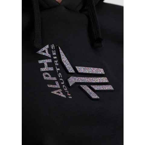 Alpha Industries Hoodie ALPHA INDUSTRIES Women - Hoodies 3D Logo Hoody Wmn