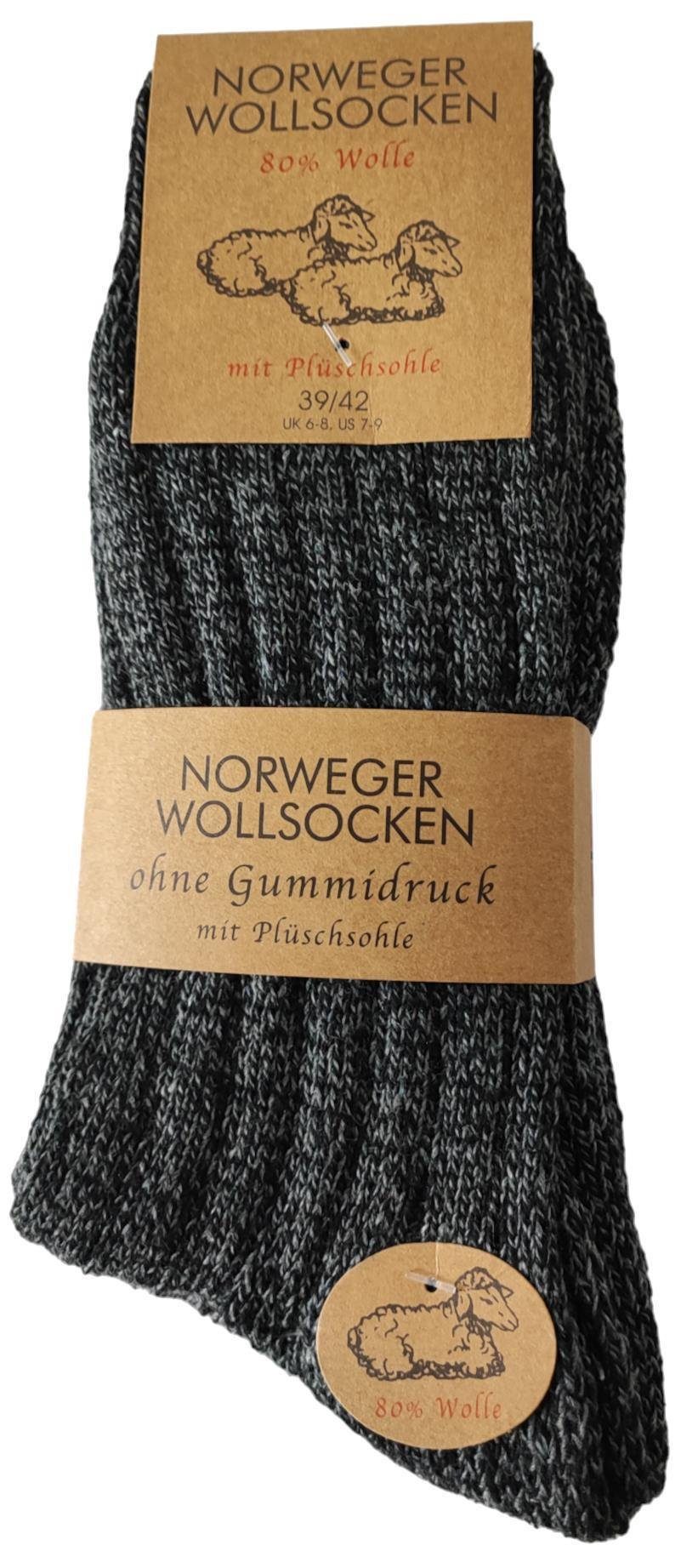 EloModa Thermosocken 3 Paar Norweger Wollsocken Wintersocken, Plüschsohle, günstig online kaufen