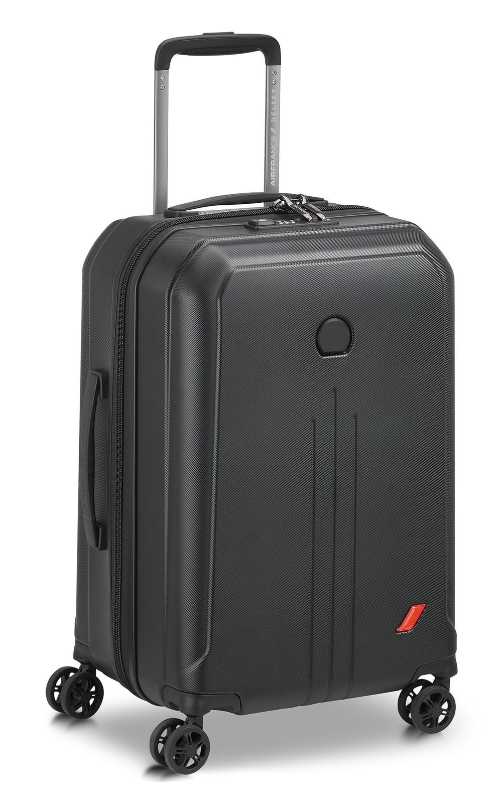 Allure, Delsey 4 Black Hartschalen-Trolley Rollen