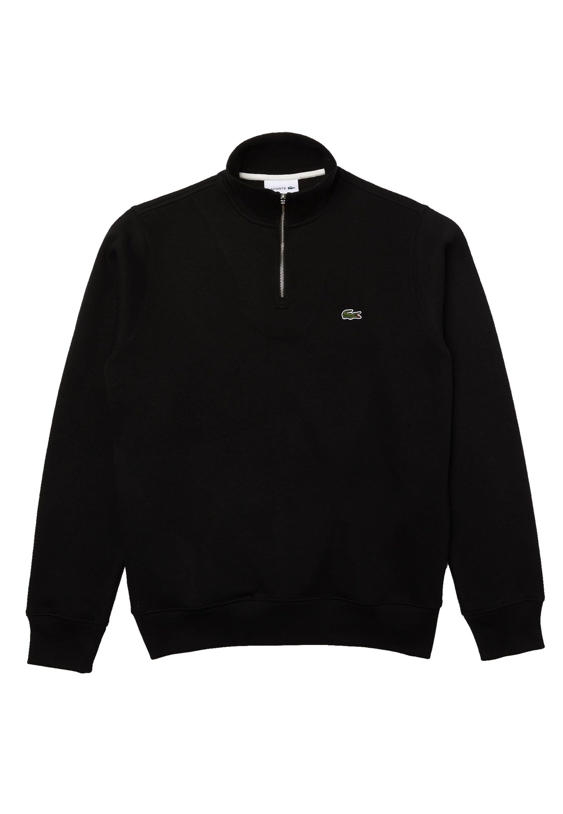 Lacoste Troyer Pullover Sweatshirt mit Stehkragen günstig online kaufen