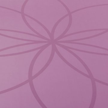 bodhi Yogamatte Design Yogamatte PHOENIX Mat, lila mit Living Flower