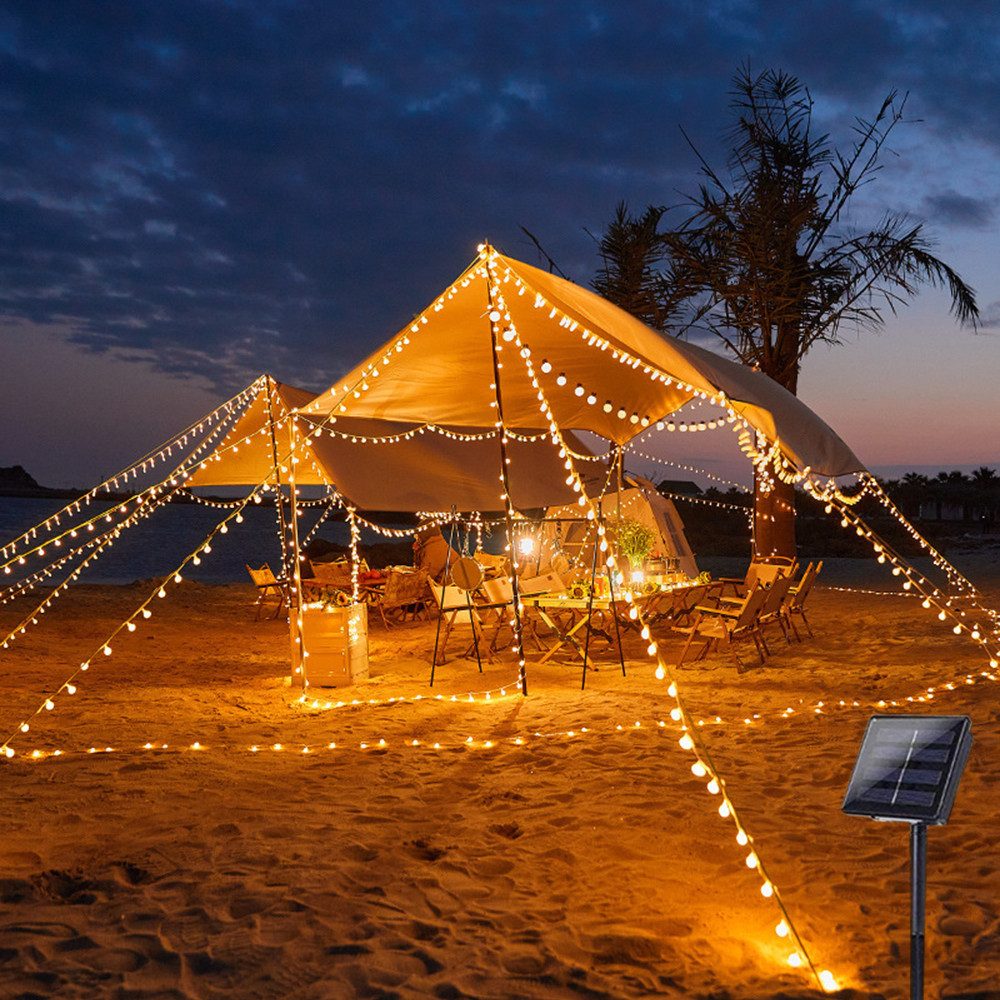RWEUOQ LED-Lichterkette 7M Außen Solar Lichterkette günstig online kaufen