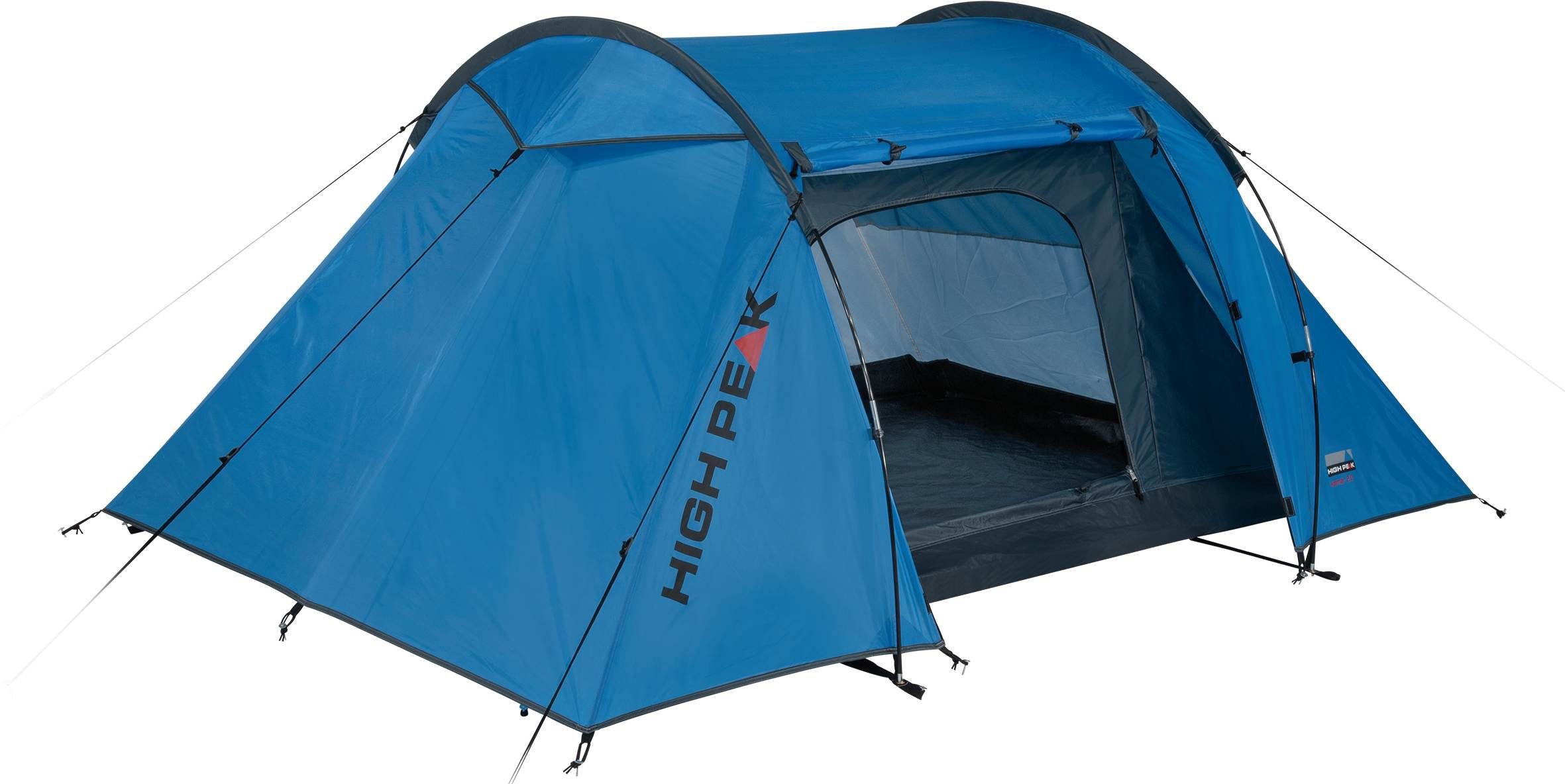 High Peak Tunnelzelt Zelt Kalmar 2, Personen: 2 (mit Transporttasche)