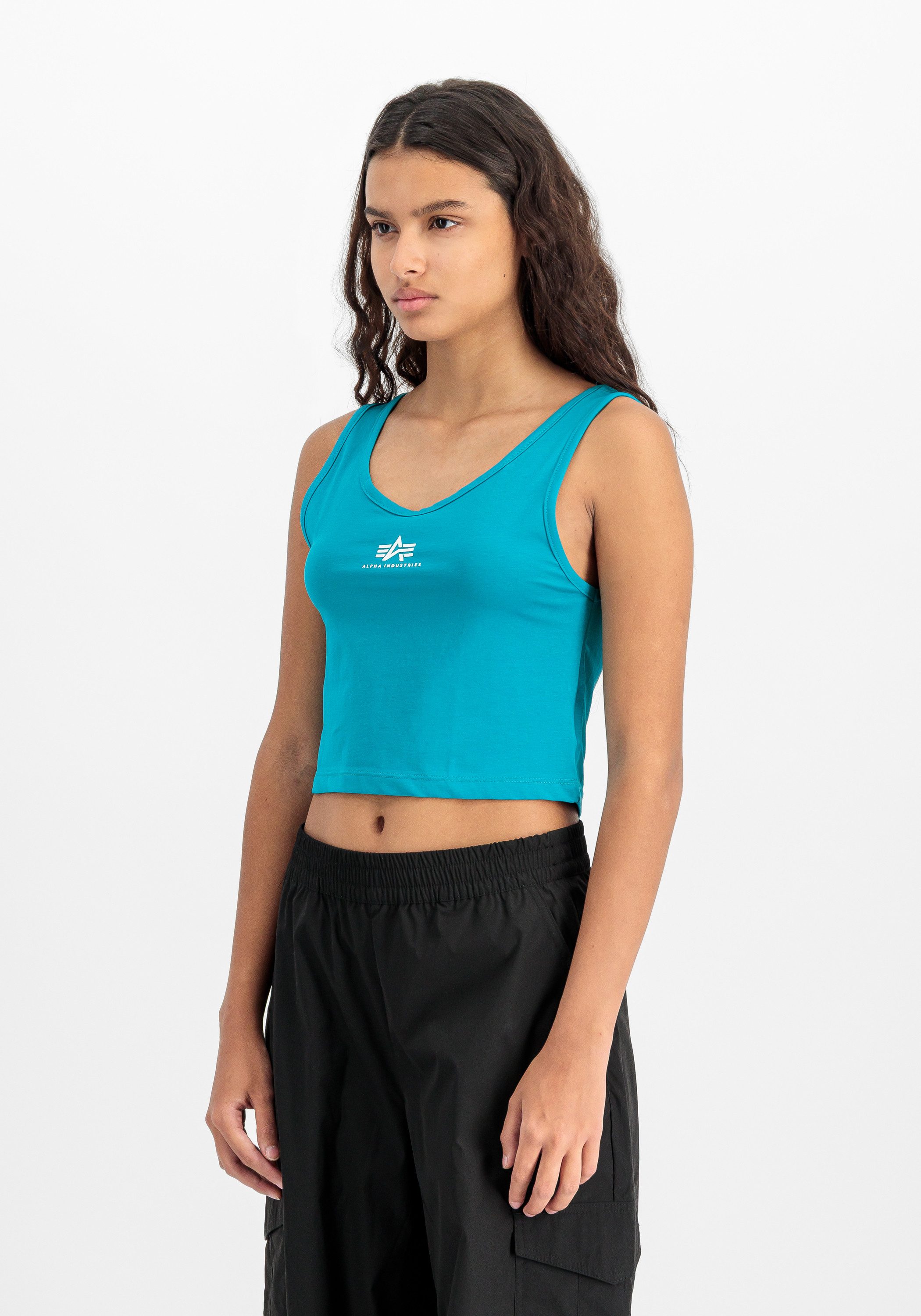 Alpha Industries Muskelshirt Basic Crop-Tank SL Women
