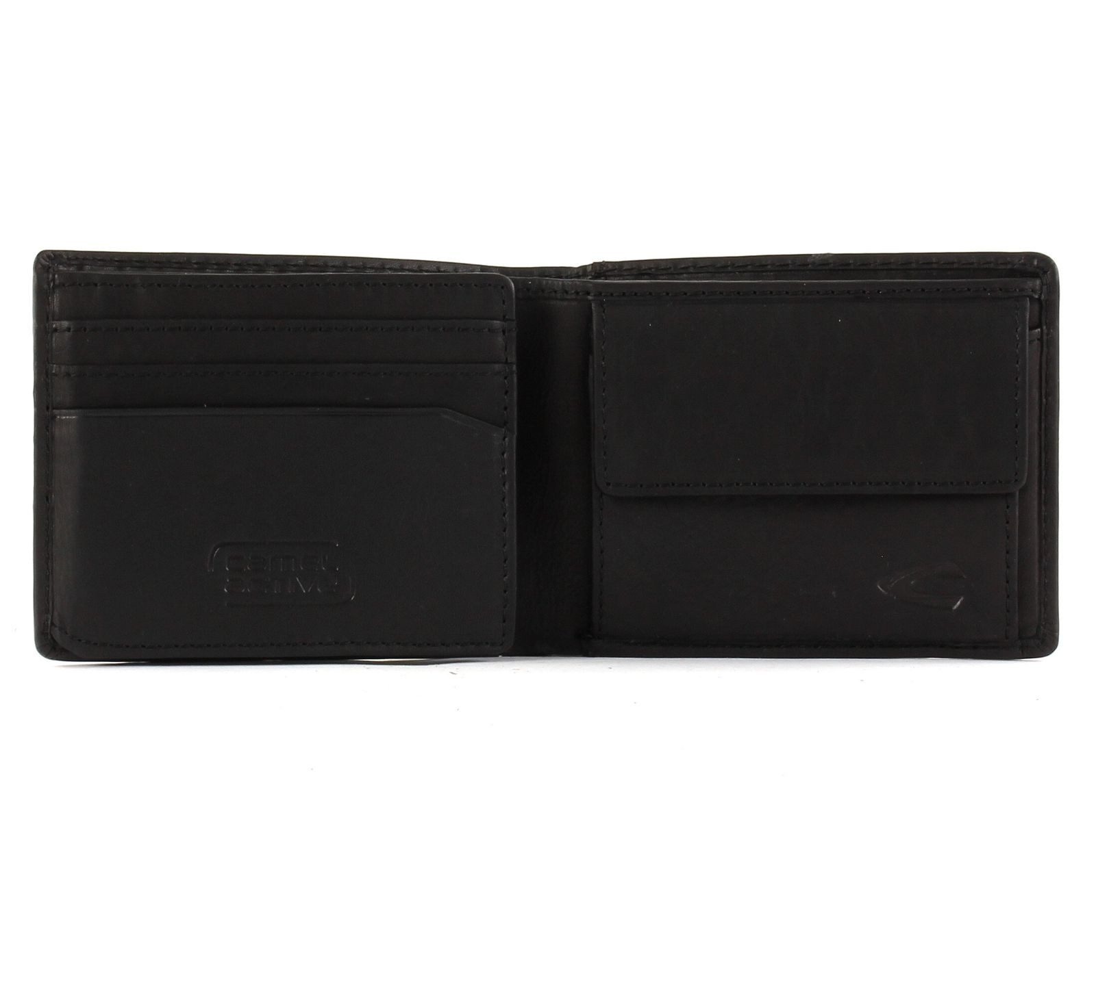 camel active Geldbörse Jeans Wallet, aus echtem Rindsleder mit RFID-Blocker Schutz