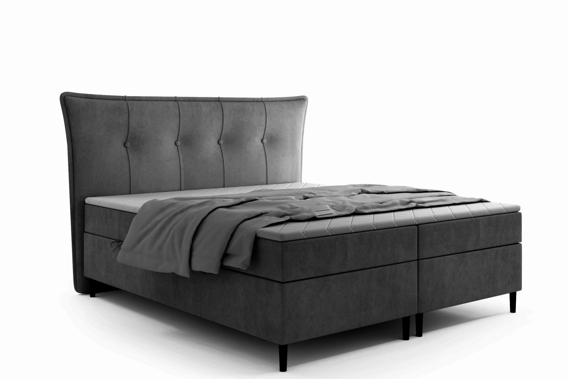Labett Boxspringbett mit Bettkasten mit hohen günstig online kaufen