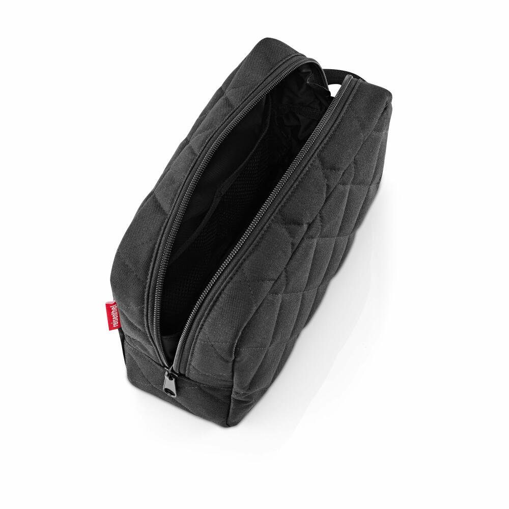 REISENTHEL® Kosmetiktasche cosmeticpouch M Rhombus Black 3 L
