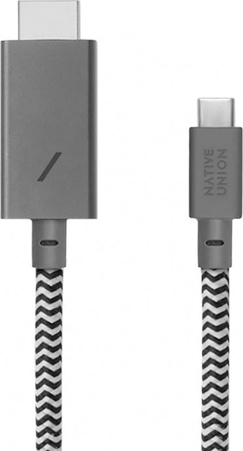 NATIVE UNION Belt Cable USB-C to HDMI 3m USB-Kabel, HDMI, USB-C (300 cm)