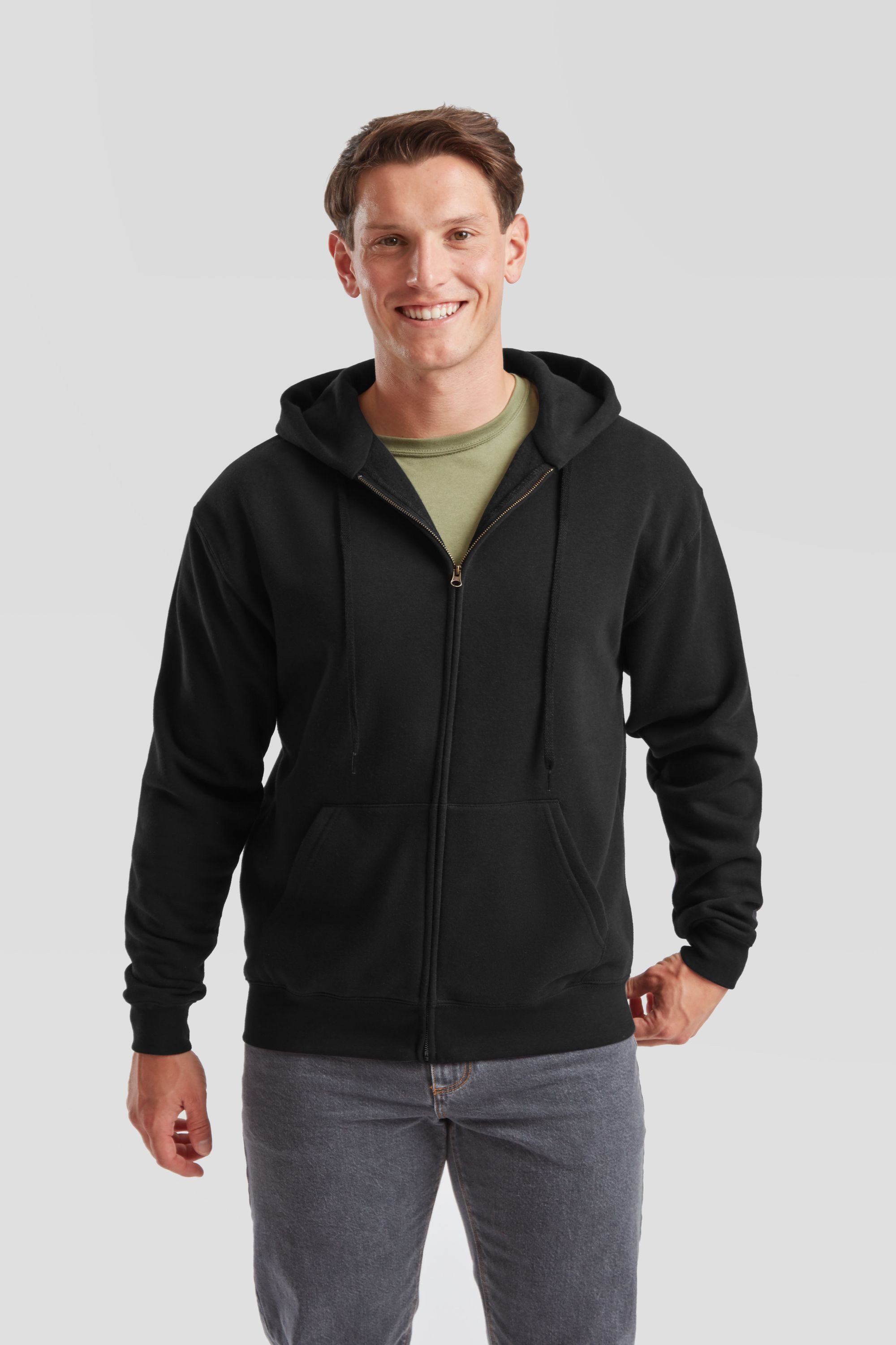 Fruit of the Loom Sweatjacke Premium Hooded Sweat Jacket