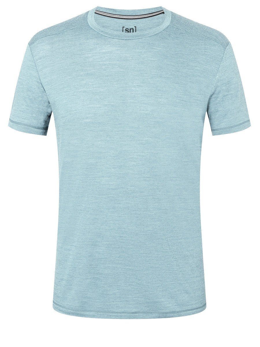 Mens blue SS Essential T-Shirt SUPER.NATURAL cloud