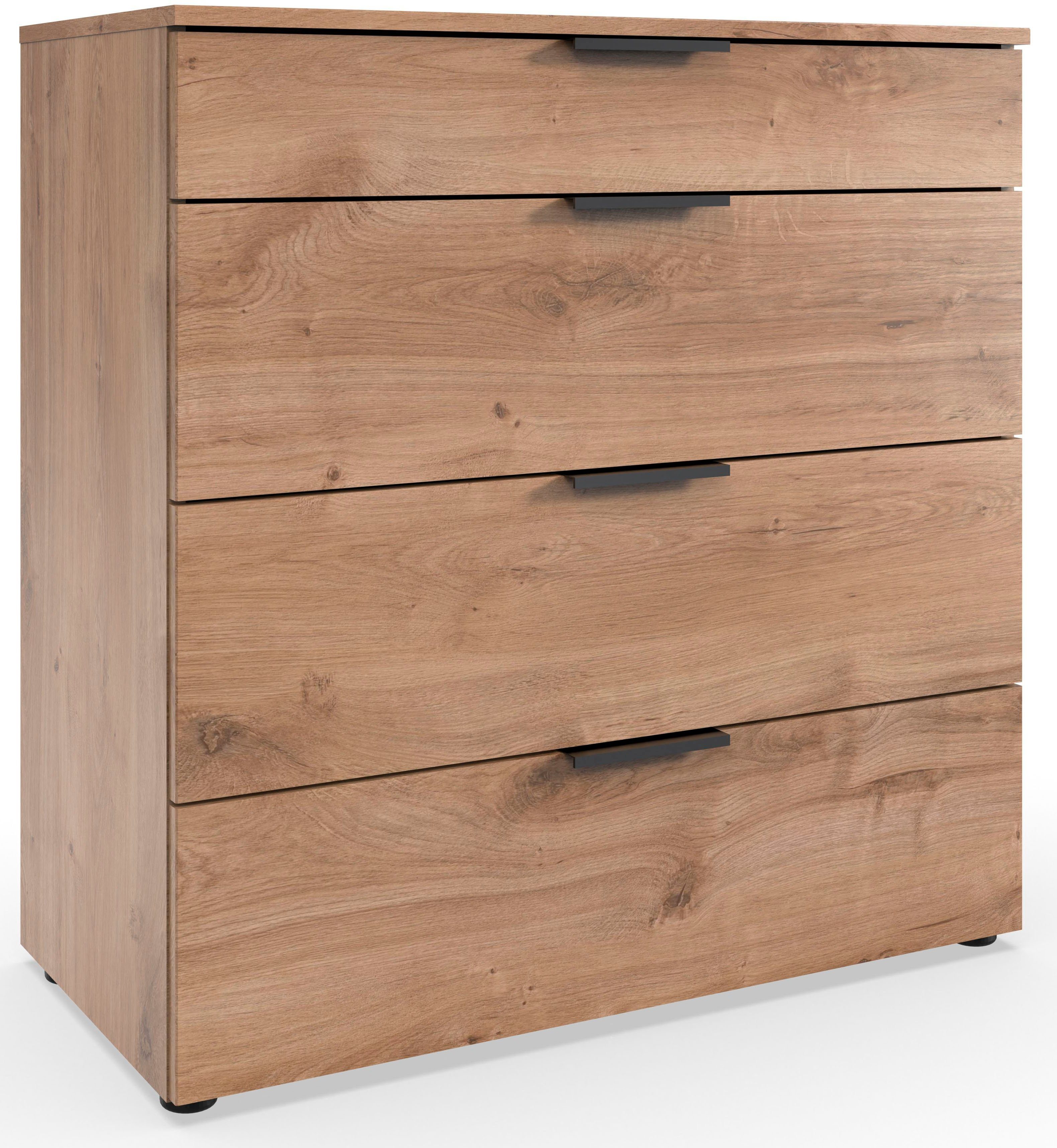 Wimex Schubkastenkommode Level by fresh to go, 4 Schubladen mit soft-close Funktion, 81cm breit, 84cm hoch