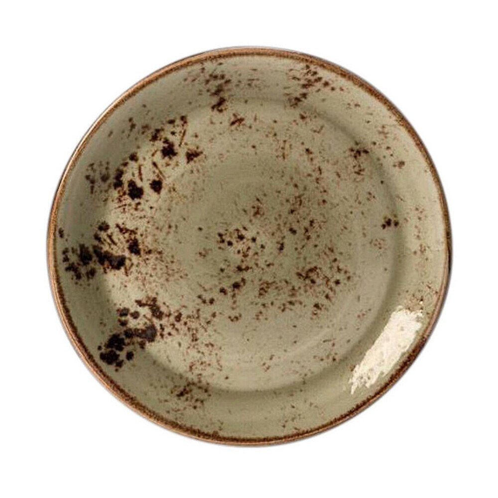 STEELITE Dessertteller Dessertteller 23 cm coup 1131 Craft Green, (1 St), Dessertteller, Ø23cm, Vitro-Porzellan, grün