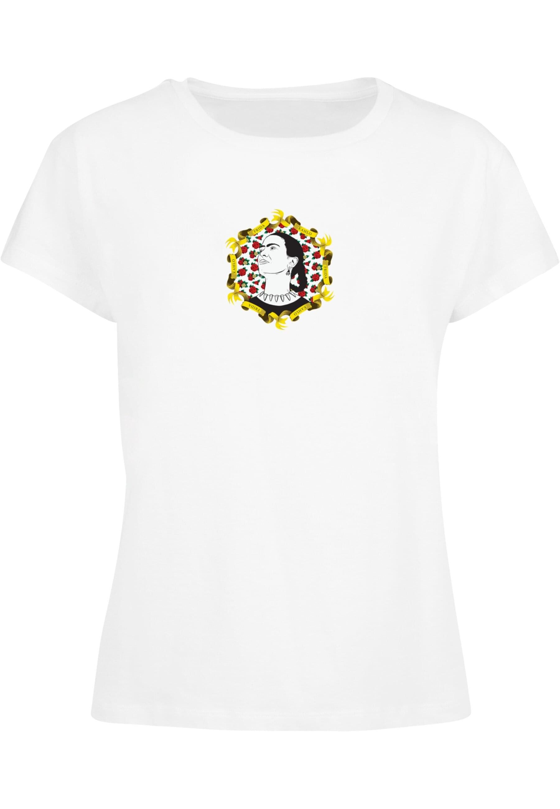 Merchcode T-Shirt Merchcode Damen Ladies Frida Kahlo - Frame two Box Tee (1-tlg)