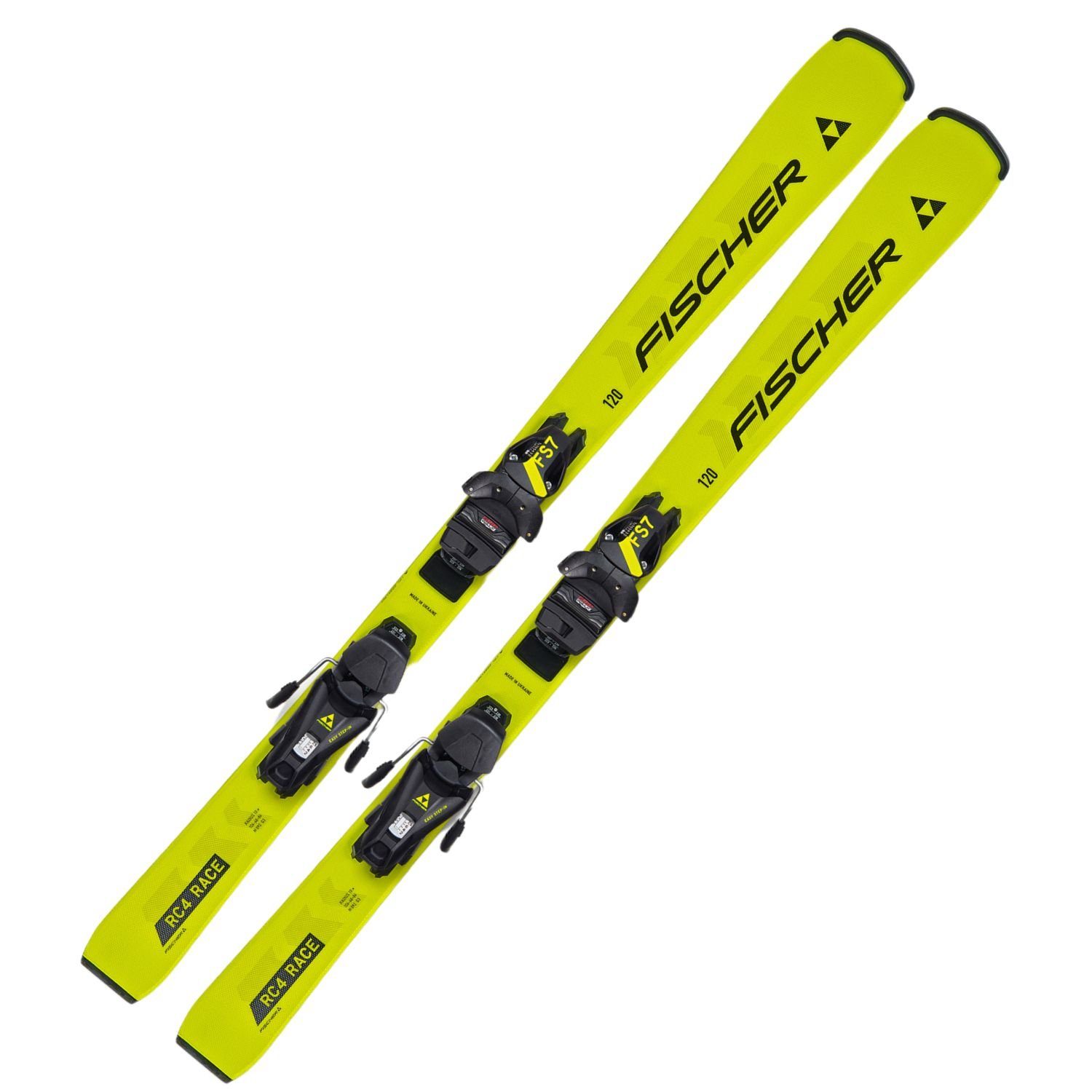 Fischer Sports Ski, Fischer Kinder Ski RC4 Race JRS 2024 + Bindung FS7 Z2-7,5 Juniorski