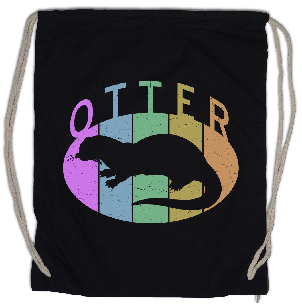 Turnbeutel Otter C Turnbeutel Vintage Wildlife lontra Nutria Fischotter Seeotter