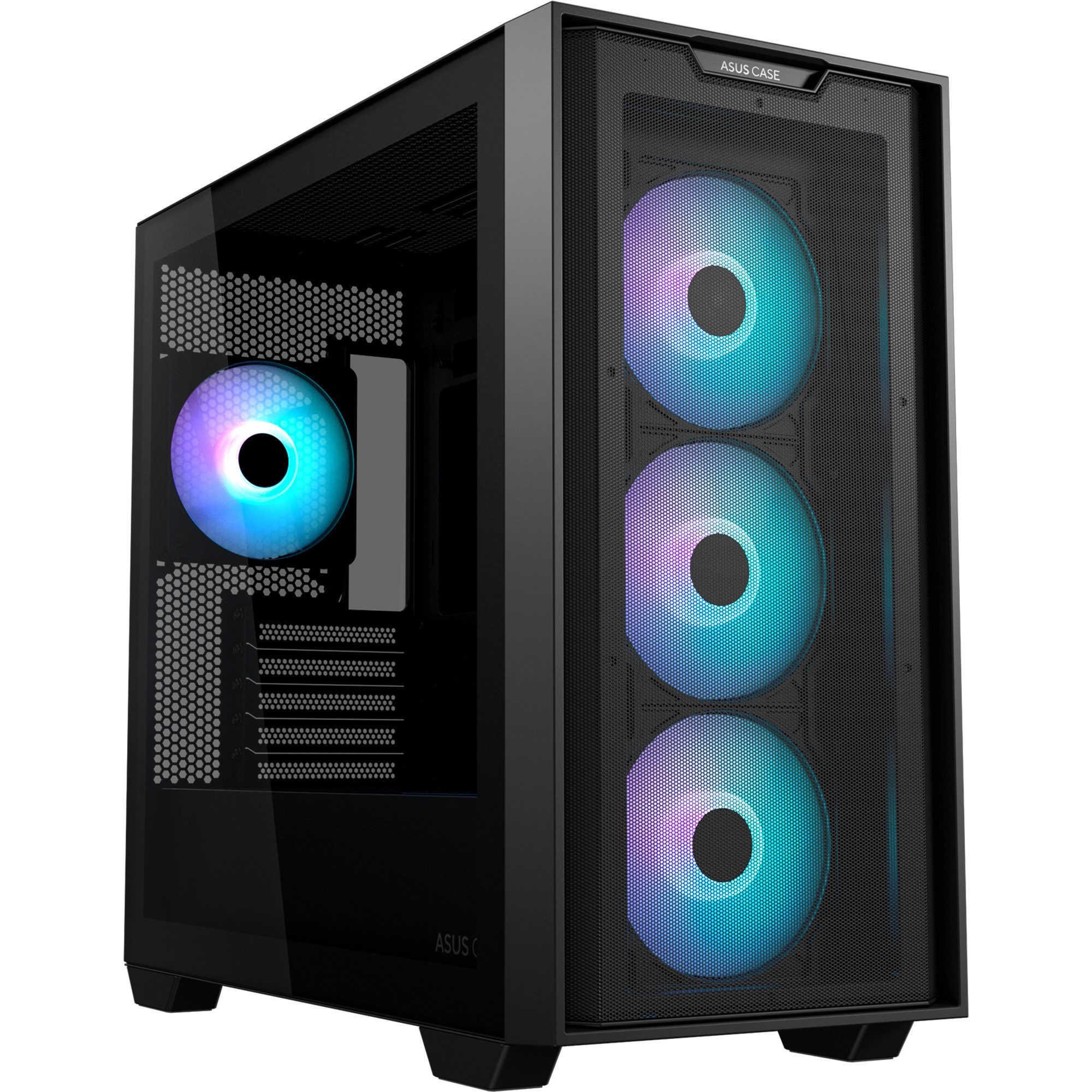 PC-Gehäuse ASUS A21 PLUS TG ARGB, Tower-Gehäuse, (Tempered