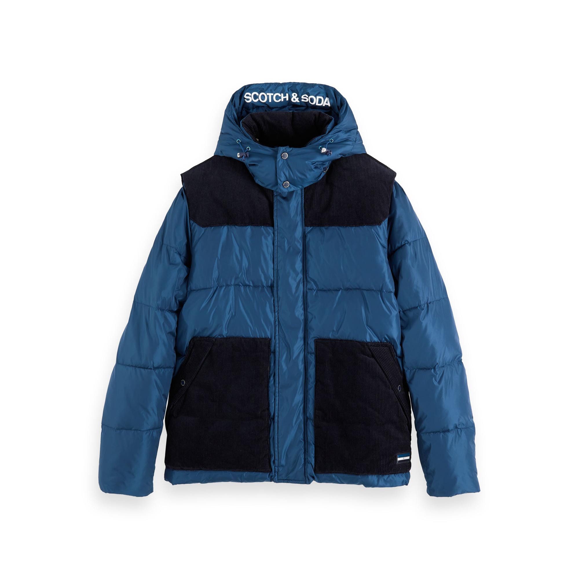 Winterjacke Scotch & Soda Herren Jacke Quilted Jacket 151996