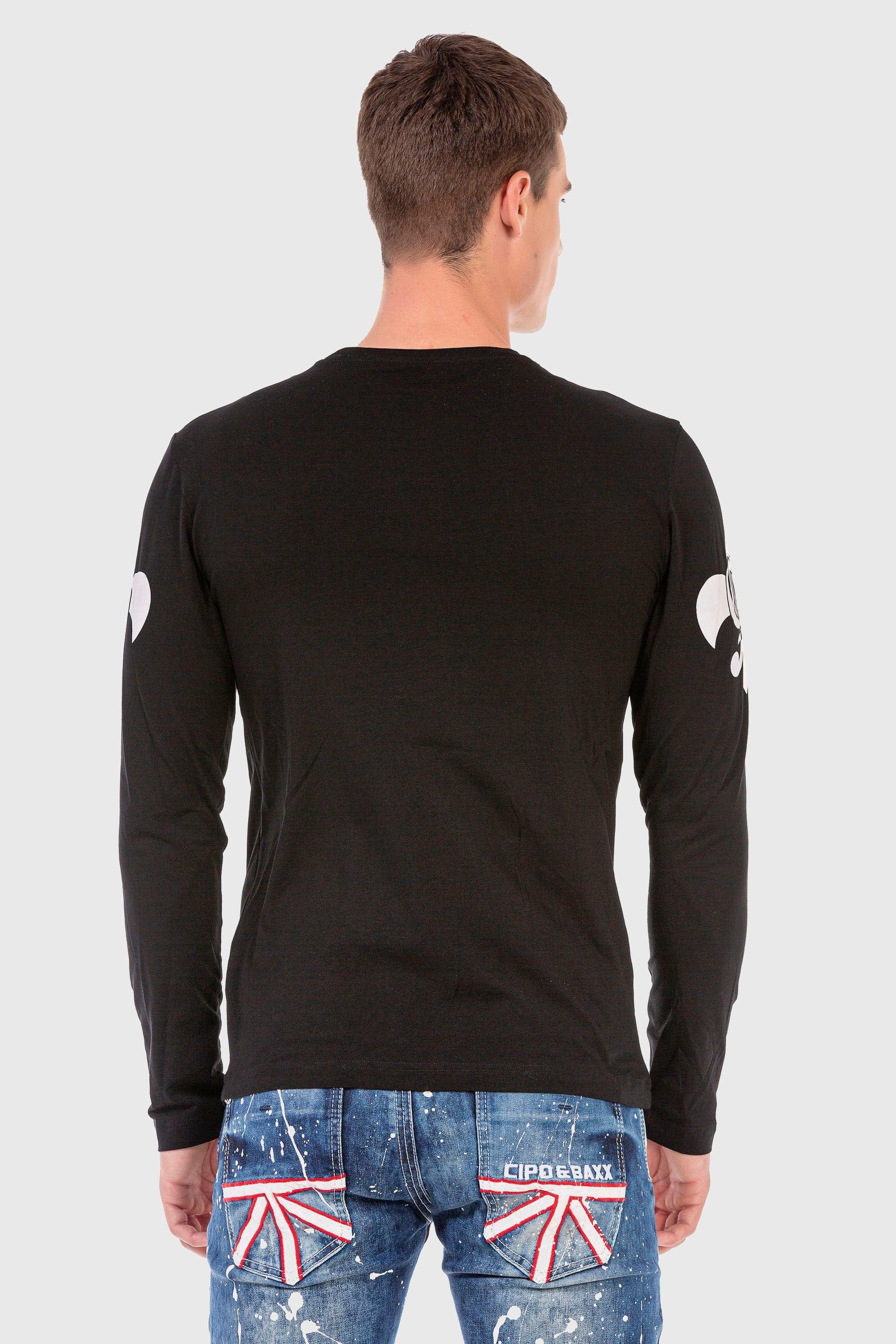 Cipo & Baxx T-Shirt Sweatshirts mit coolem Print günstig online kaufen