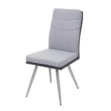 MCW Esszimmerstuhl MCW-G54-4 (Stühle ohne Armlehne, 6 St), 6er-Set, Inklusive Fußbodenschoner, dekorative glänzende Ziernaht