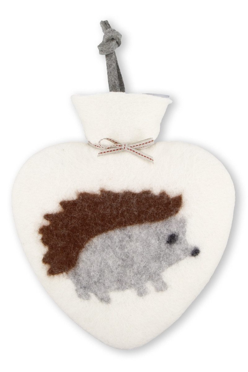 Dorothee Lehnen Wärmflasche Wärmflasche - IGEL - nebel, wollweiß