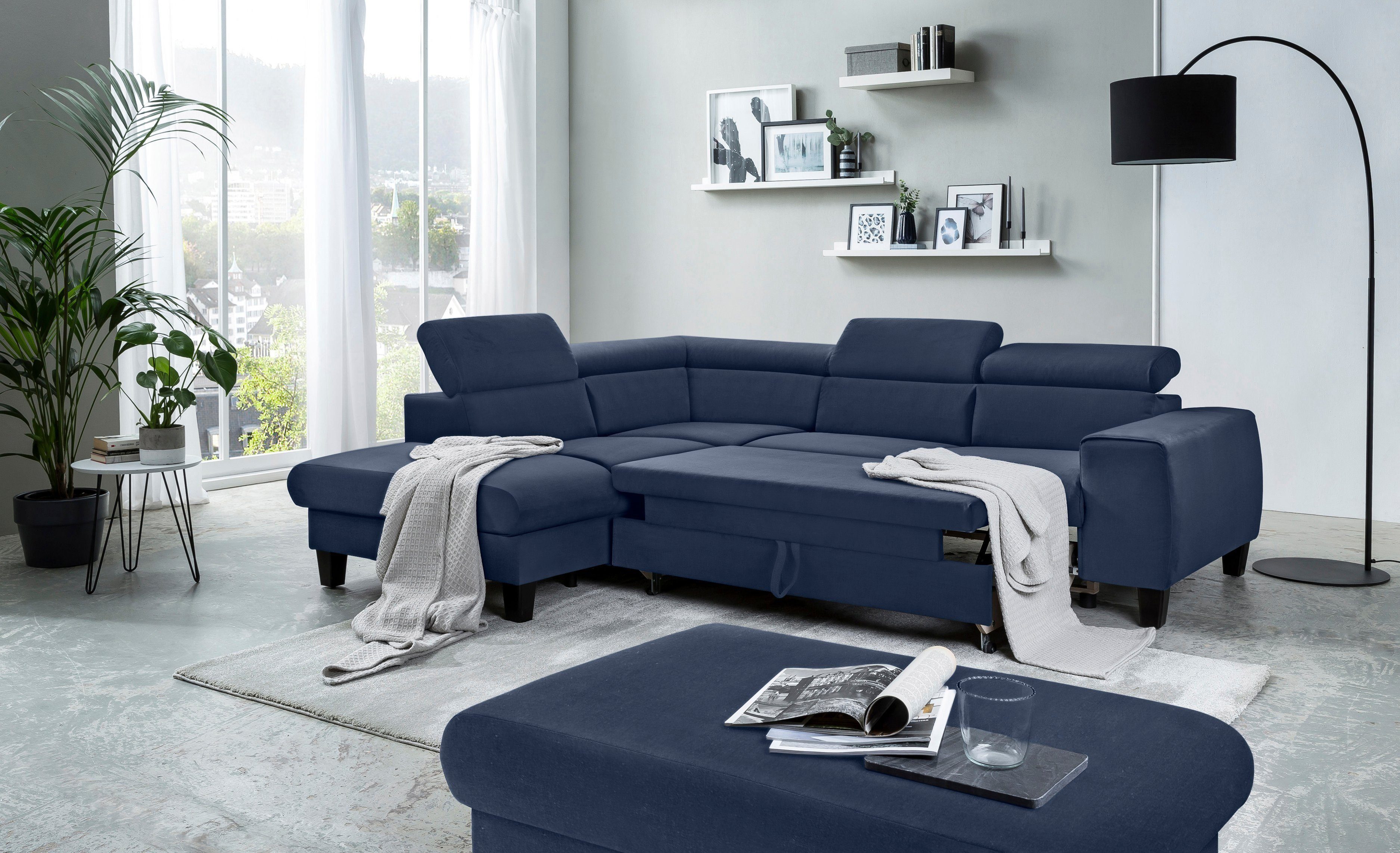 COTTA Polstergarnitur Morven L-Form, (Set), Set bestehend aus: Ecksofa mit günstig online kaufen