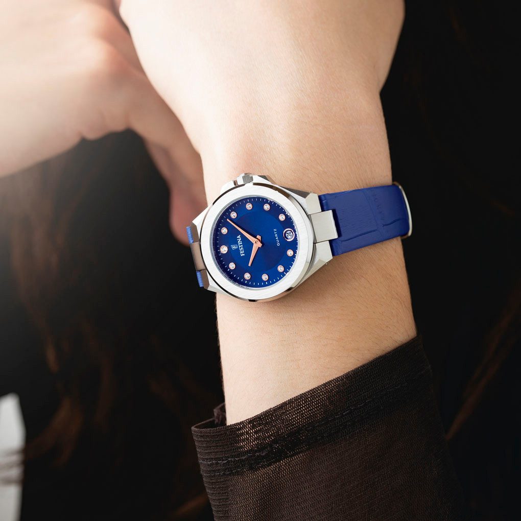 Festina Quarzuhr Mademoiselle F20701/4, Armbanduhr, Damenuhr, günstig online kaufen