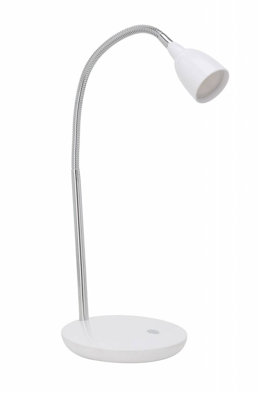 Brilliant Tischleuchte Anthony, Lampe Anthony LED Tischleuchte eisen/weiß  1x 2.4W LED integriert, (2 | Tischlampen