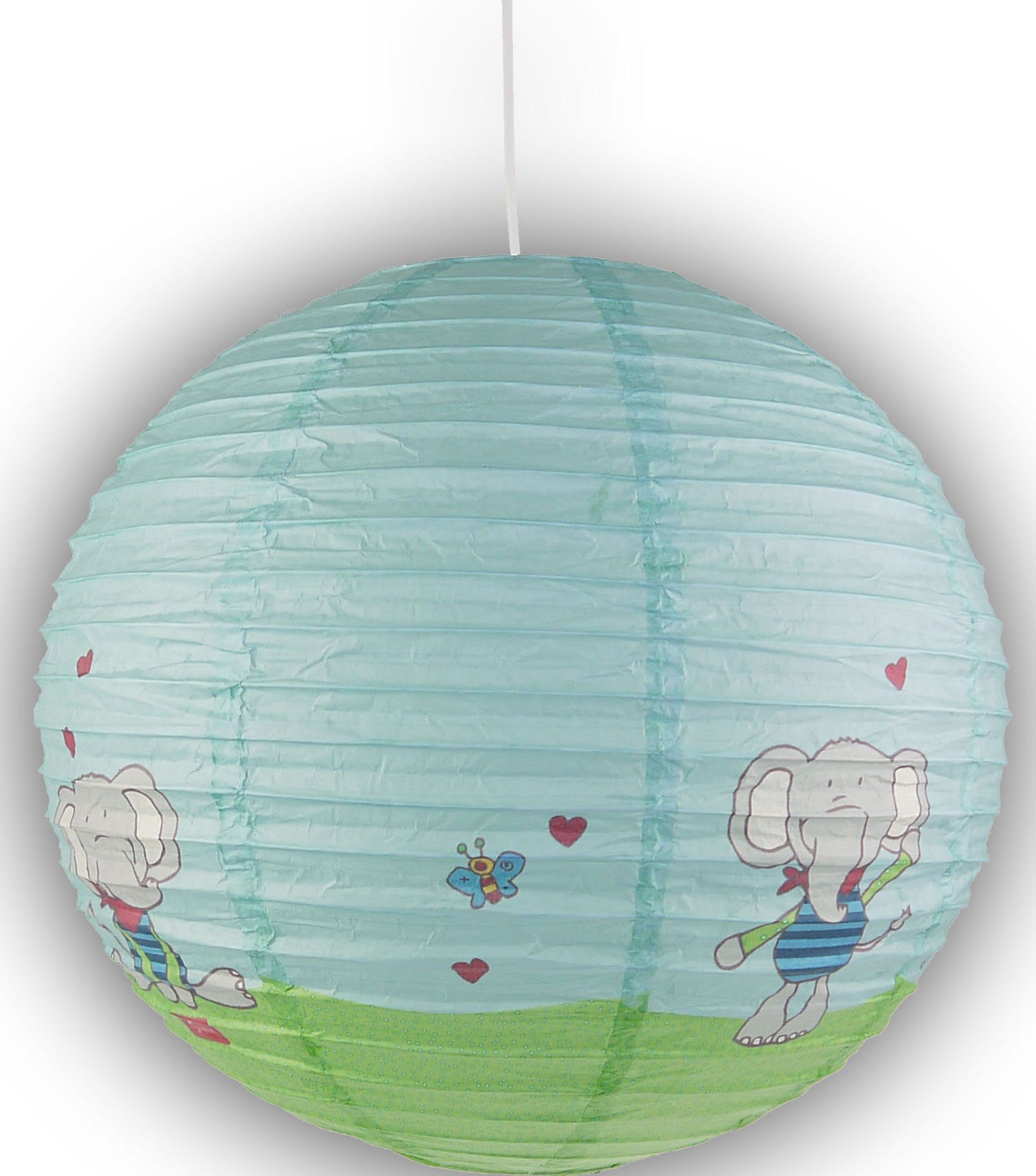 niermann Hängeleuchte Papier-Pendelleuchte Lolo Lombardo, Kinderzimmer, Kinderlampe