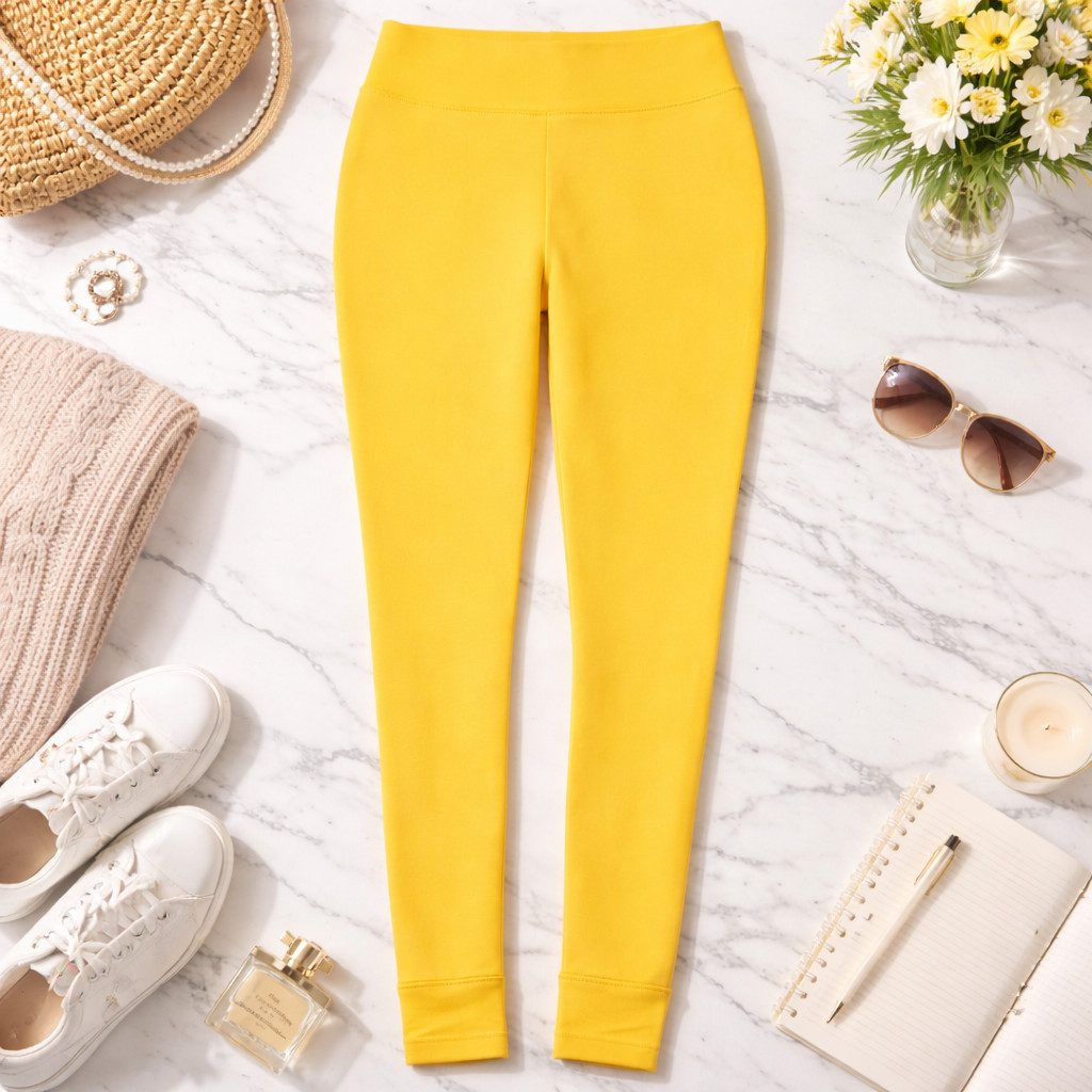 NexGenOutfits Sweathose NEXGEN OUTFITS Damen Comfort Stretch Leggings Baumwolle Freizeit Hose