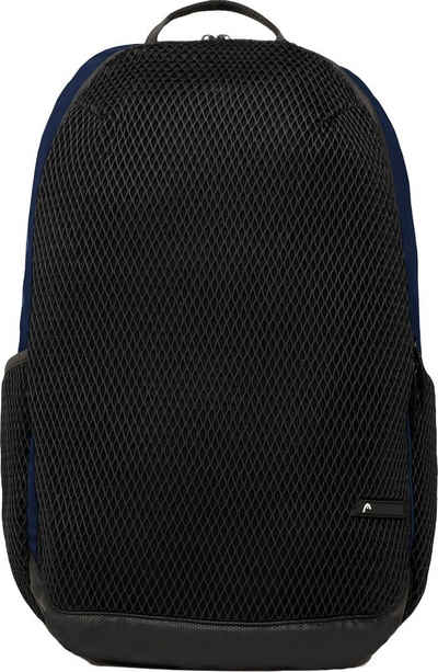 Head Sportrucksack Head Sportrucksack navy Sportrucksack (Sportrucksack), Sportrucksack Nylon, Mesh, navy, schwarz ca. 27cm x ca. 47cm