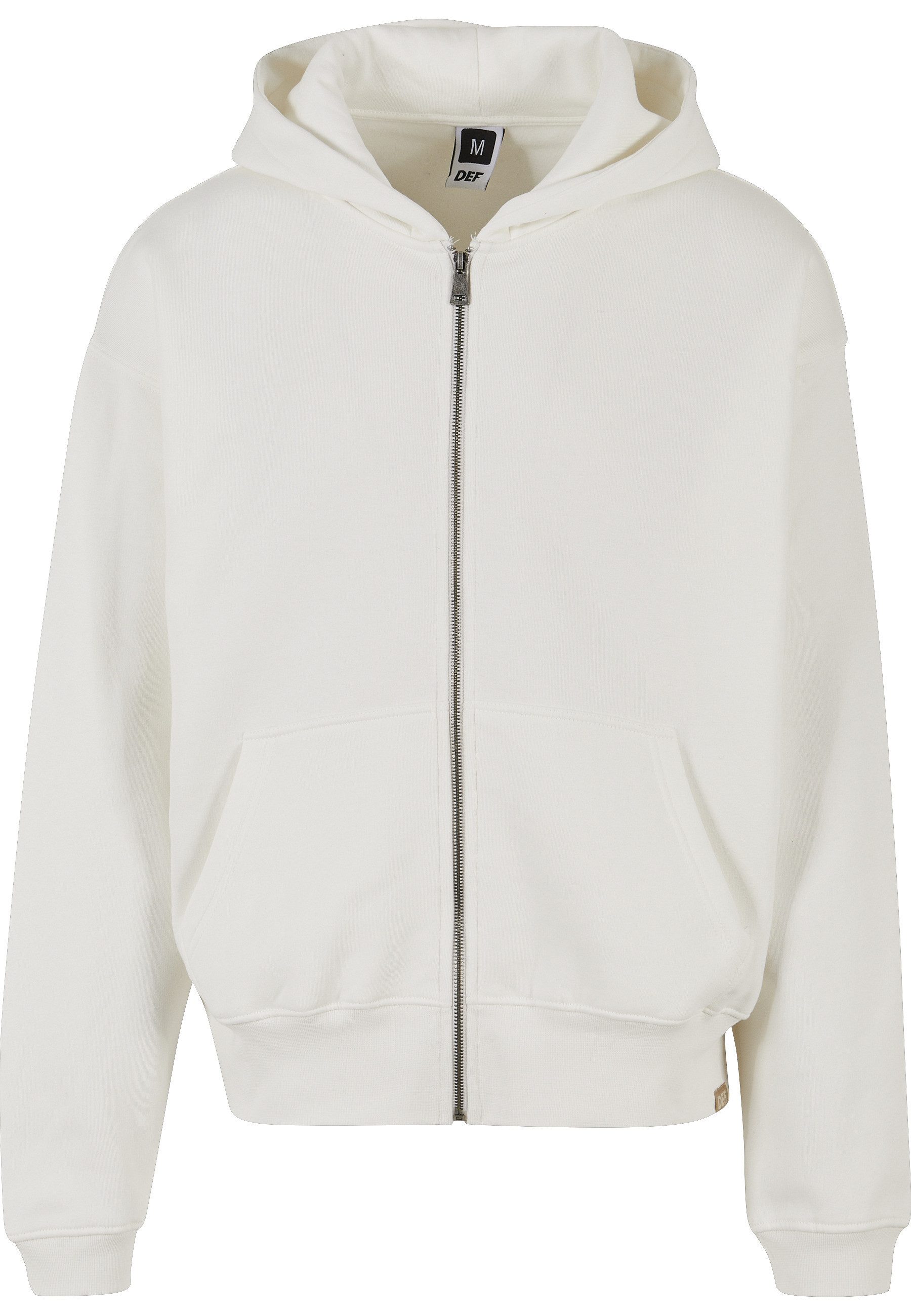 DEF Strickpullover DEF Herren DEF Zip Hoody (1-tlg)