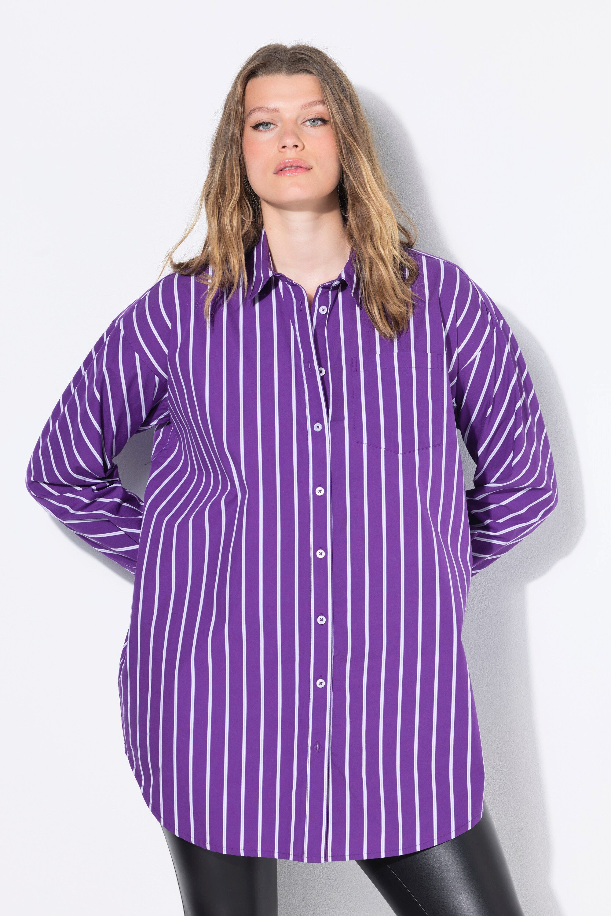 Studio Untold Hemdbluse Hemd oversized Streifen günstig online kaufen