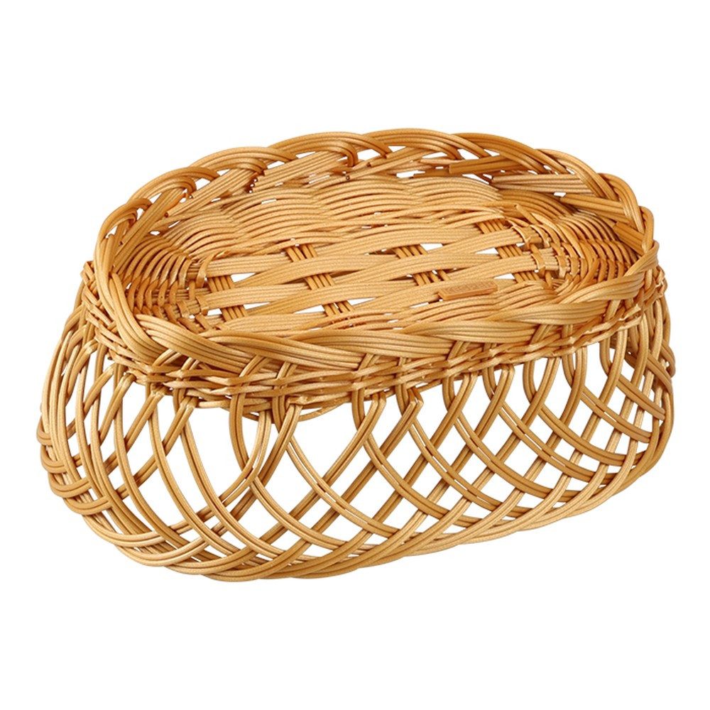 Kesper Brotkorb Brotkörbchen 5er Pack Kunststoff braun 31 x 23,5 x 16 cm, Kunststoff, (1-tlg), Spülmaschinengeeignet
