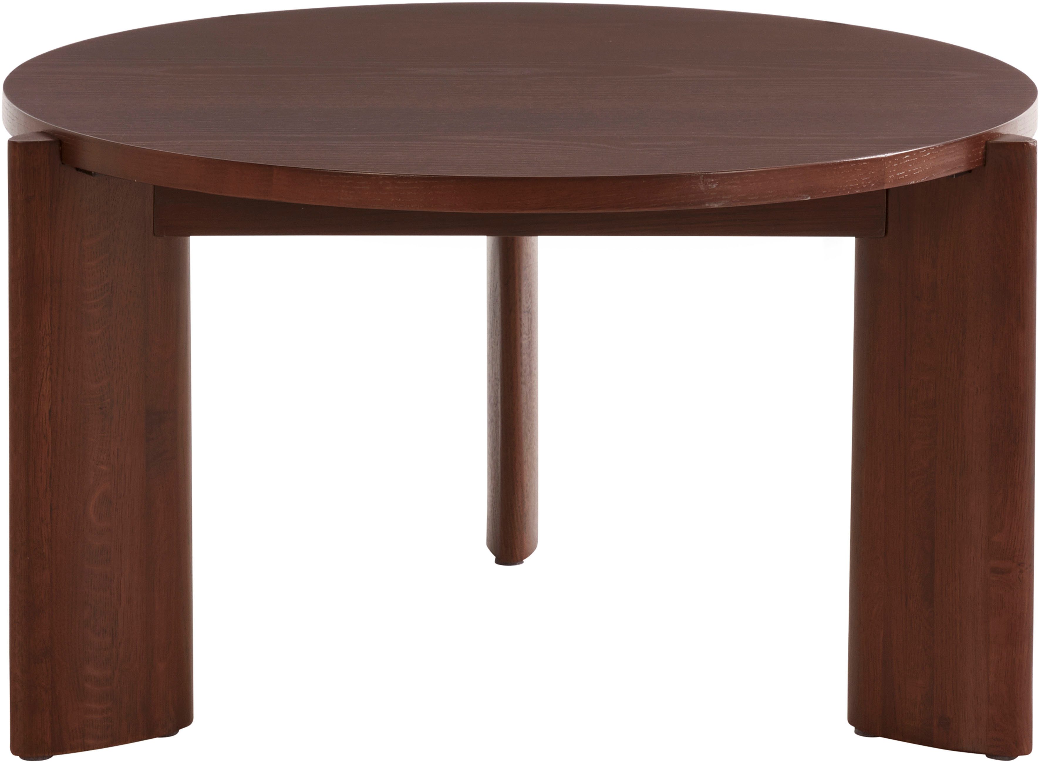 LeGer Home by Lena Gercke Couchtisch Gelsa, Vielseitig einsetzbar, gefertigt aus edlem Eschenholz, Breite 85 cm