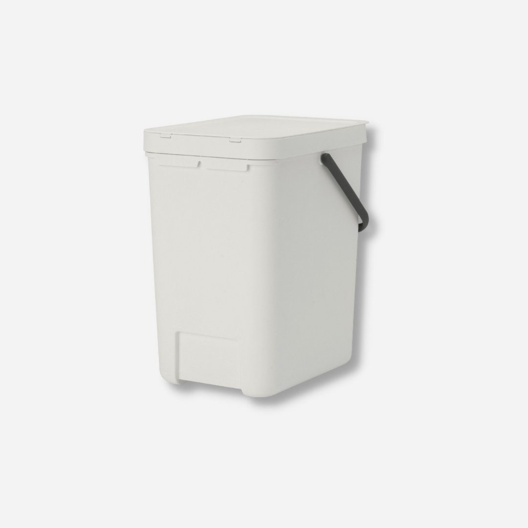 Brabantia Mülleimer Sort & Go Abfallbehälter 25l Hellgrau