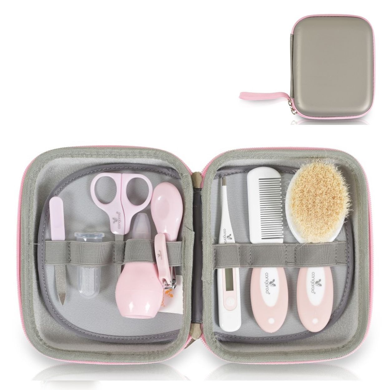 Cangaroo Baby-Nagelschere M1419, (1-tlg), 9-teilig, Nasensauger, Nagelschere, Thermometer, Edelstahl, Nagelfeile