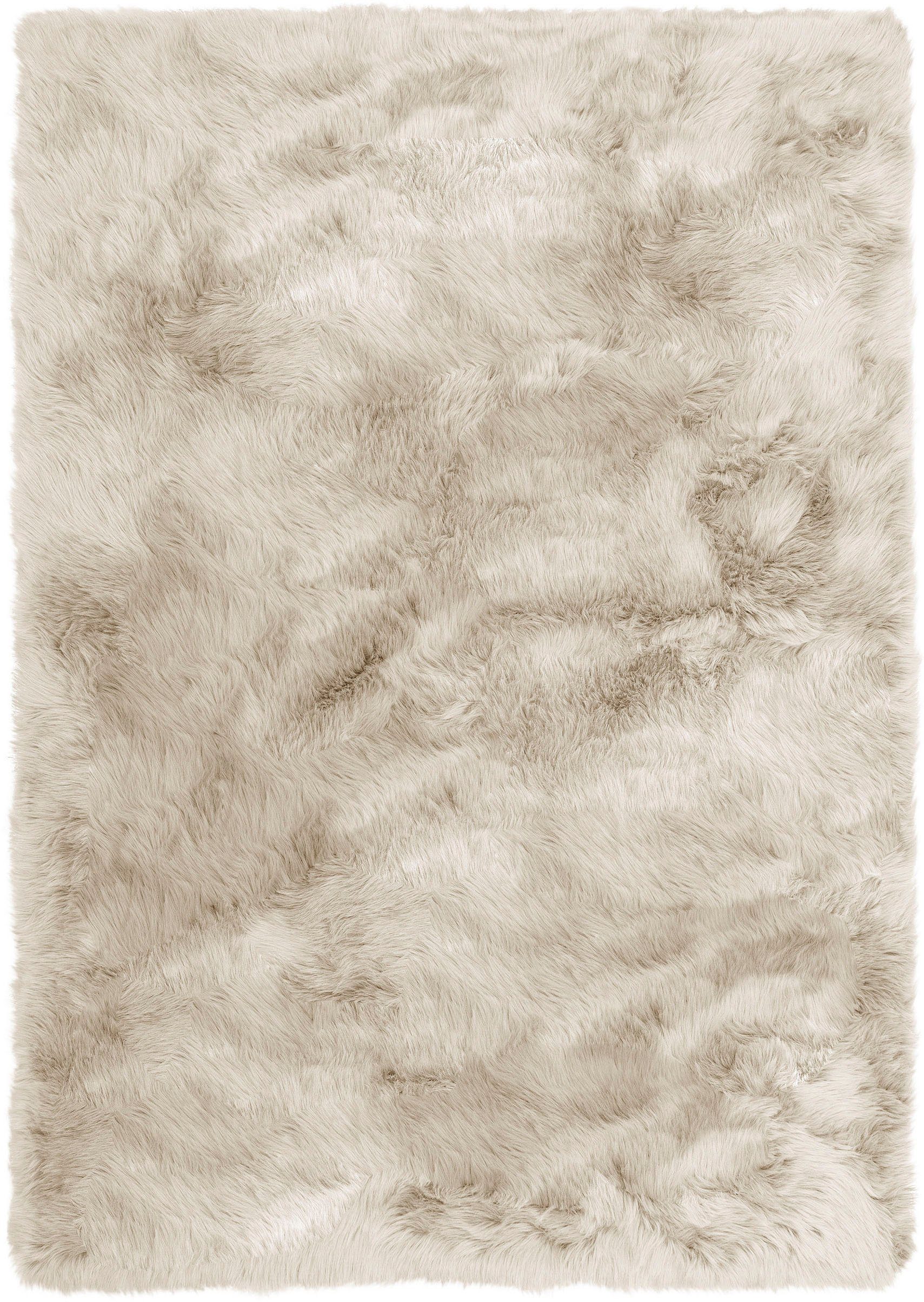 my home Hochflor-Teppich Valeria, Fellteppich, kuschelig, günstig online kaufen