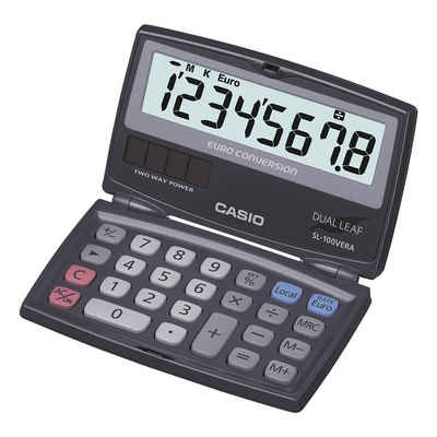 CASIO Taschenrechner SL-100VERA, klappbar