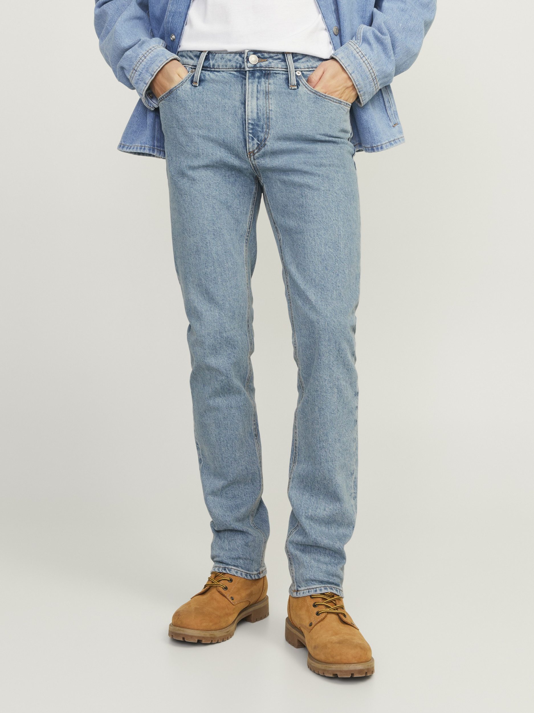 Jack & Jones Bequeme Jeans JJICLARK JJEVAN AM 495 NOOS