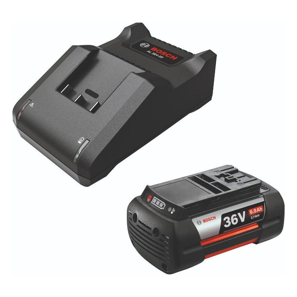 BOSCH Bosch Starter-Set 36V mit Akku und Ladegerät. Elektro-Kabel, AL 36V-20, 36V POWER FOR ALL System