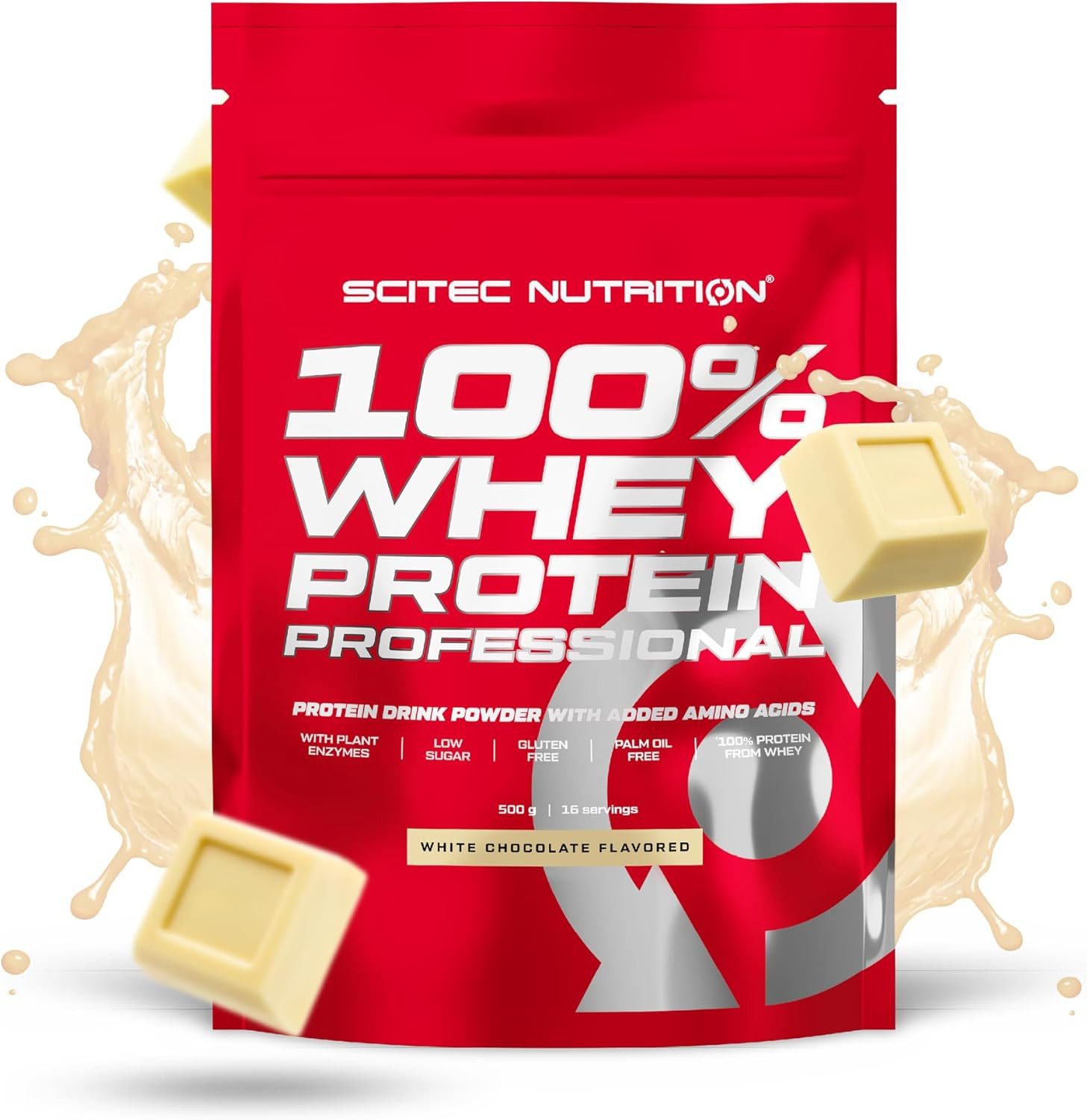 Scitect Nutrition Scitec 100% Whey Professional 920g - Strawberry Pulver