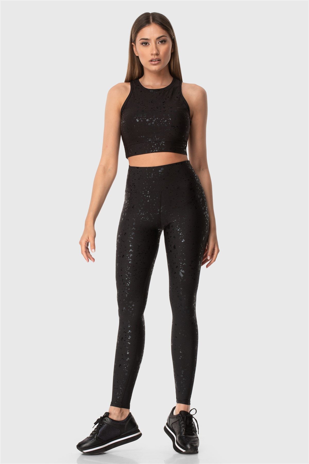 Superstacy Leggings Digital Print Glänzend Leggings