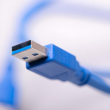 Retoo 3M USB 3.0 Verlängerungskabel Verlängerung Kabel Datenkabel High Speed Verlängerungskabel, Standard-USB, USB Typ A, Standard-USB, USB Typ A, USB 3.0-Standard, Abwärtskompatibilität, PVC-Geflecht, Flexibel