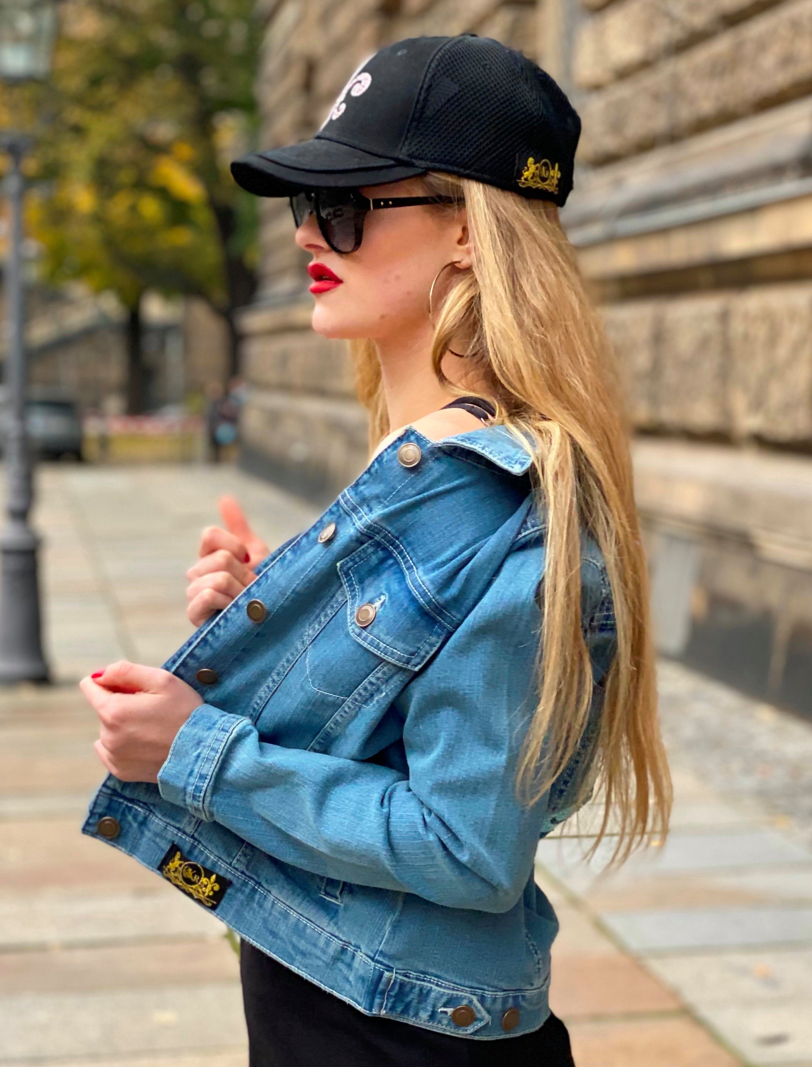 KR-Industries Jeansjacke KR Jeans Jacket Designer günstig online kaufen