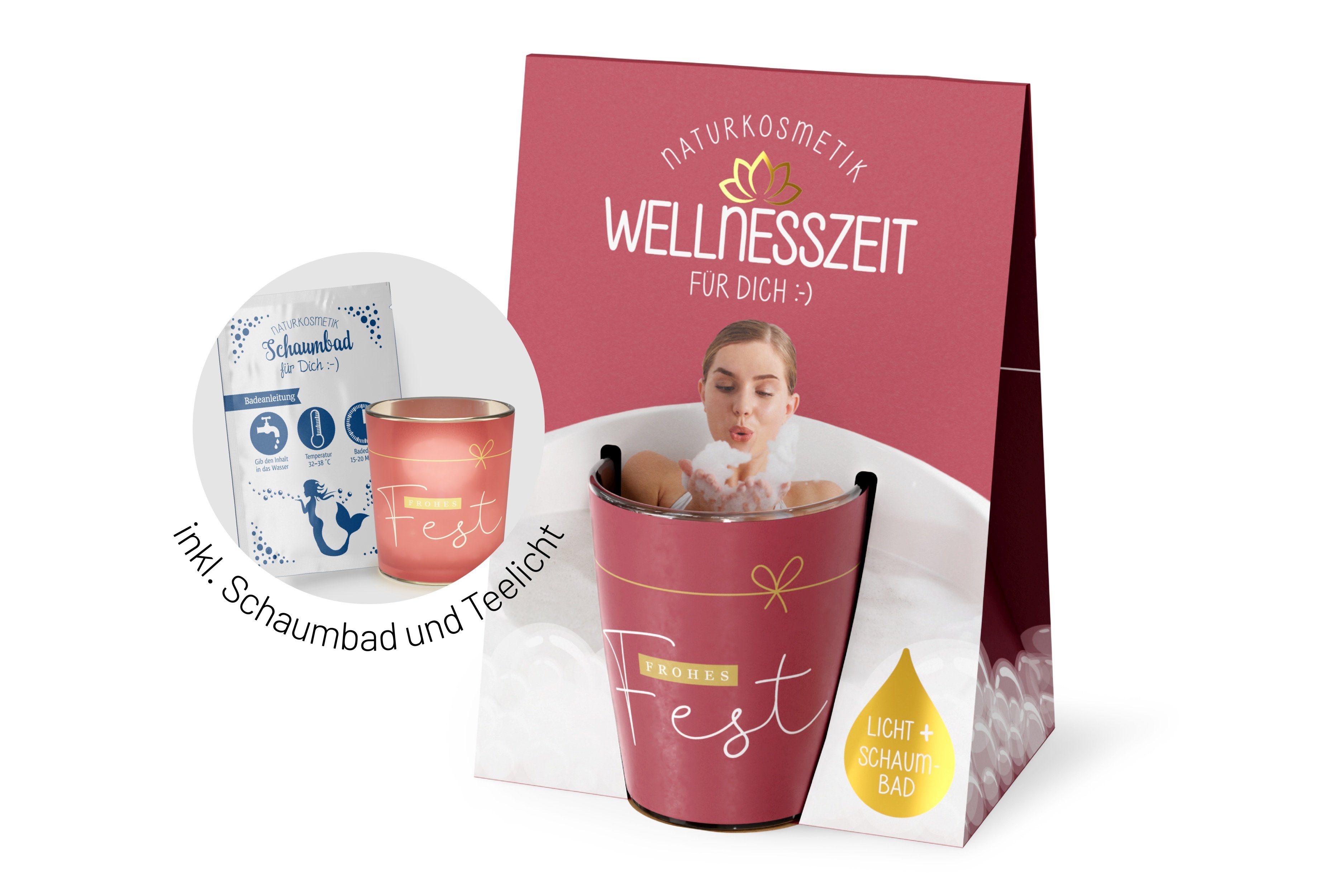 La Vida Windlicht Schaumbad Badezusatz Windlicht Wellnesszeit 40 ml Auswahl la vida