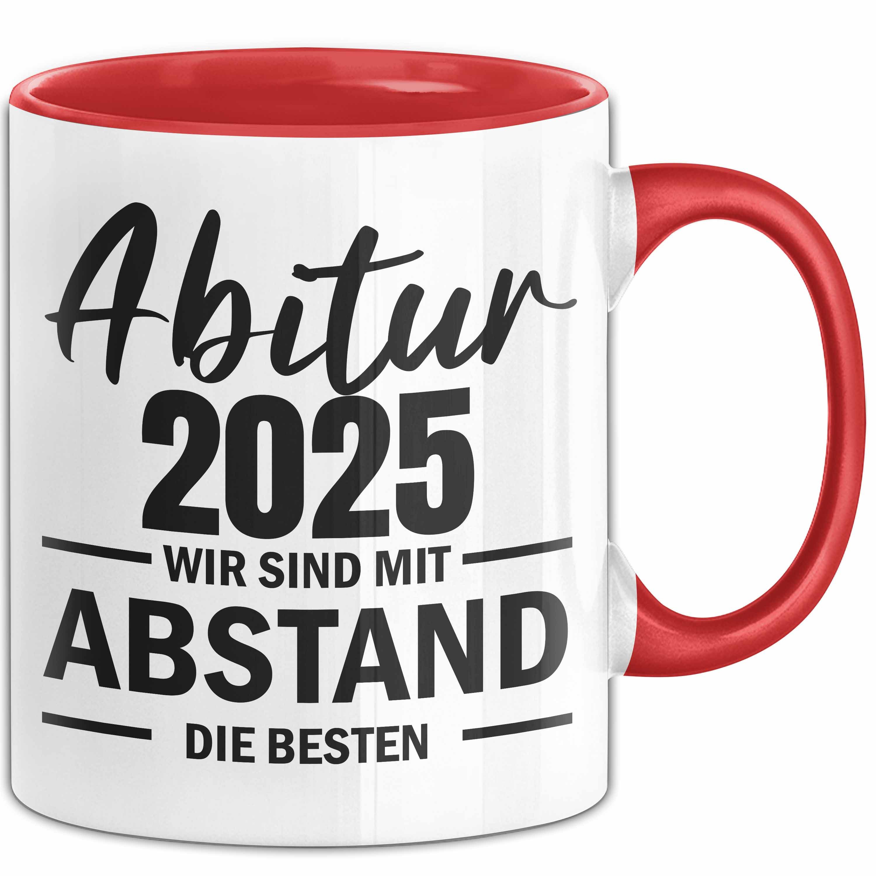 Trendation Tasse Trendation - Abitur 2025 Bestanden Geschenk Tasse Mit