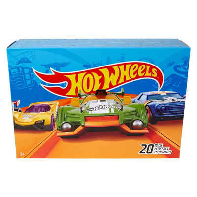 Mattel® Spielzeug-Rennwagen Mattel DXY59 - Hot Wheels - 20er Pack Geschenkset, Die-Cast-Fahrzeuge