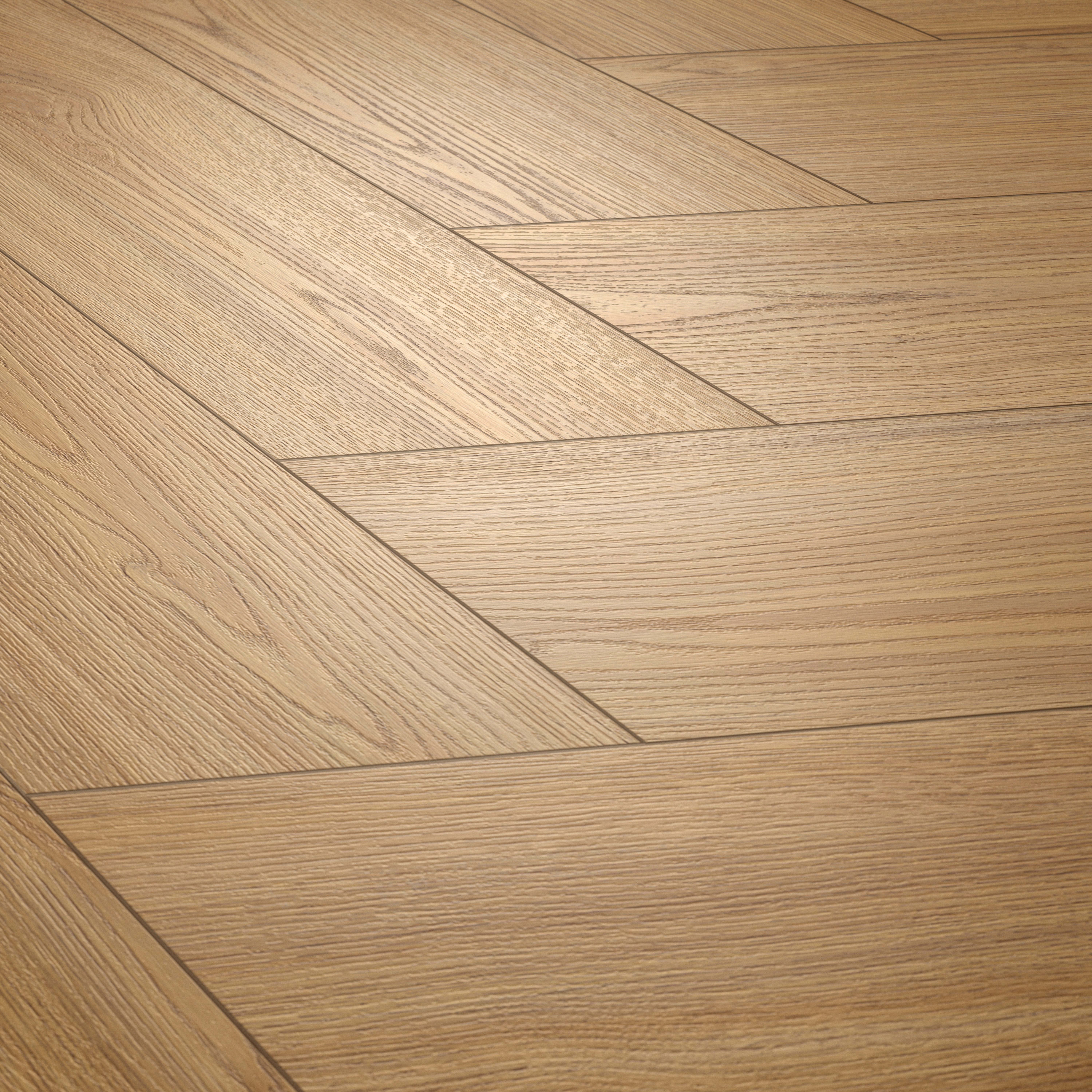 EGGER Laminat NatureSense Herringbone Fischgrät EL2152 Casella Eiche natur, (8mm, 1,976qm), Modern & Vielseitig