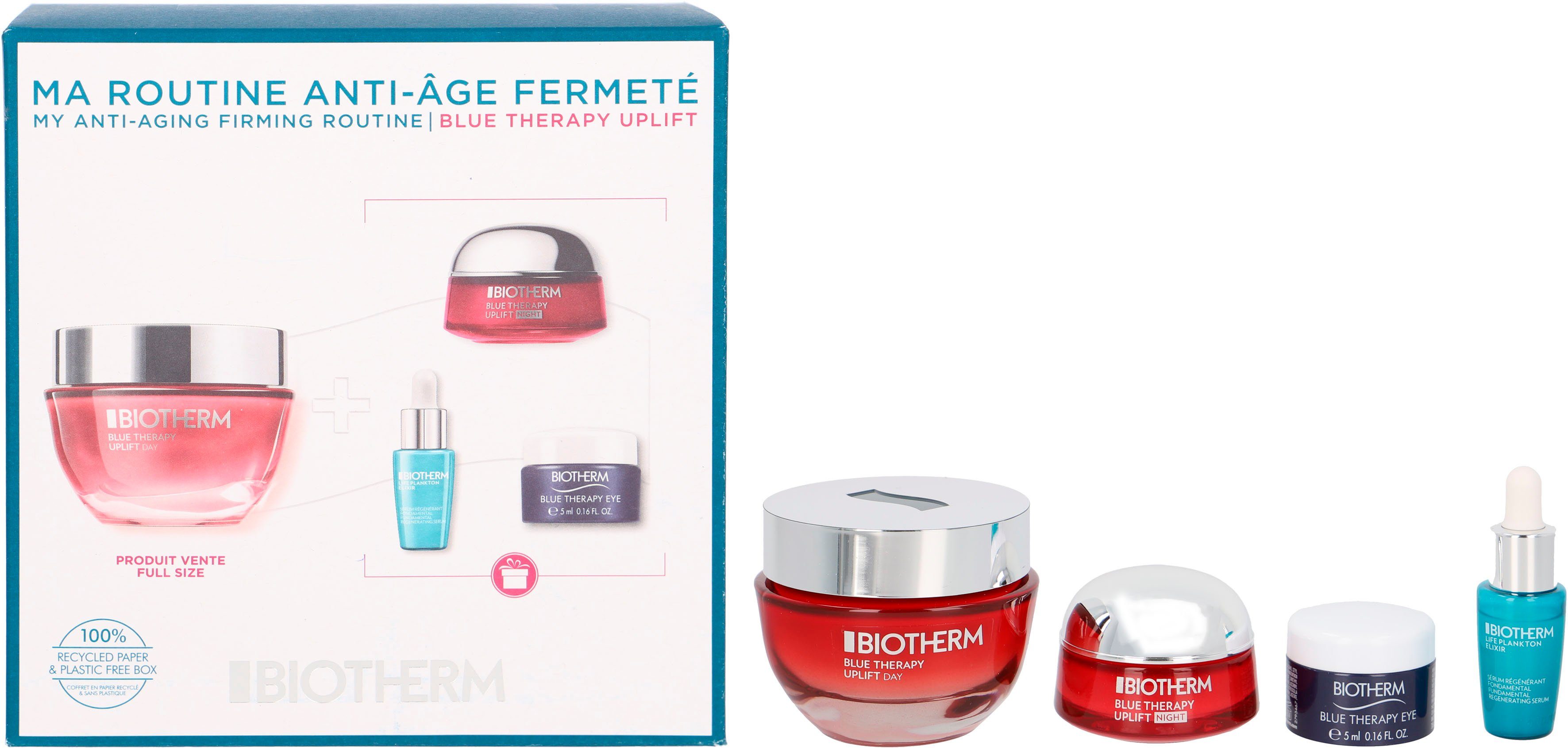 BIOTHERM Gesichtspflege-Set Blue Therapy Uplift Day Cream Value Set, 4-tlg.