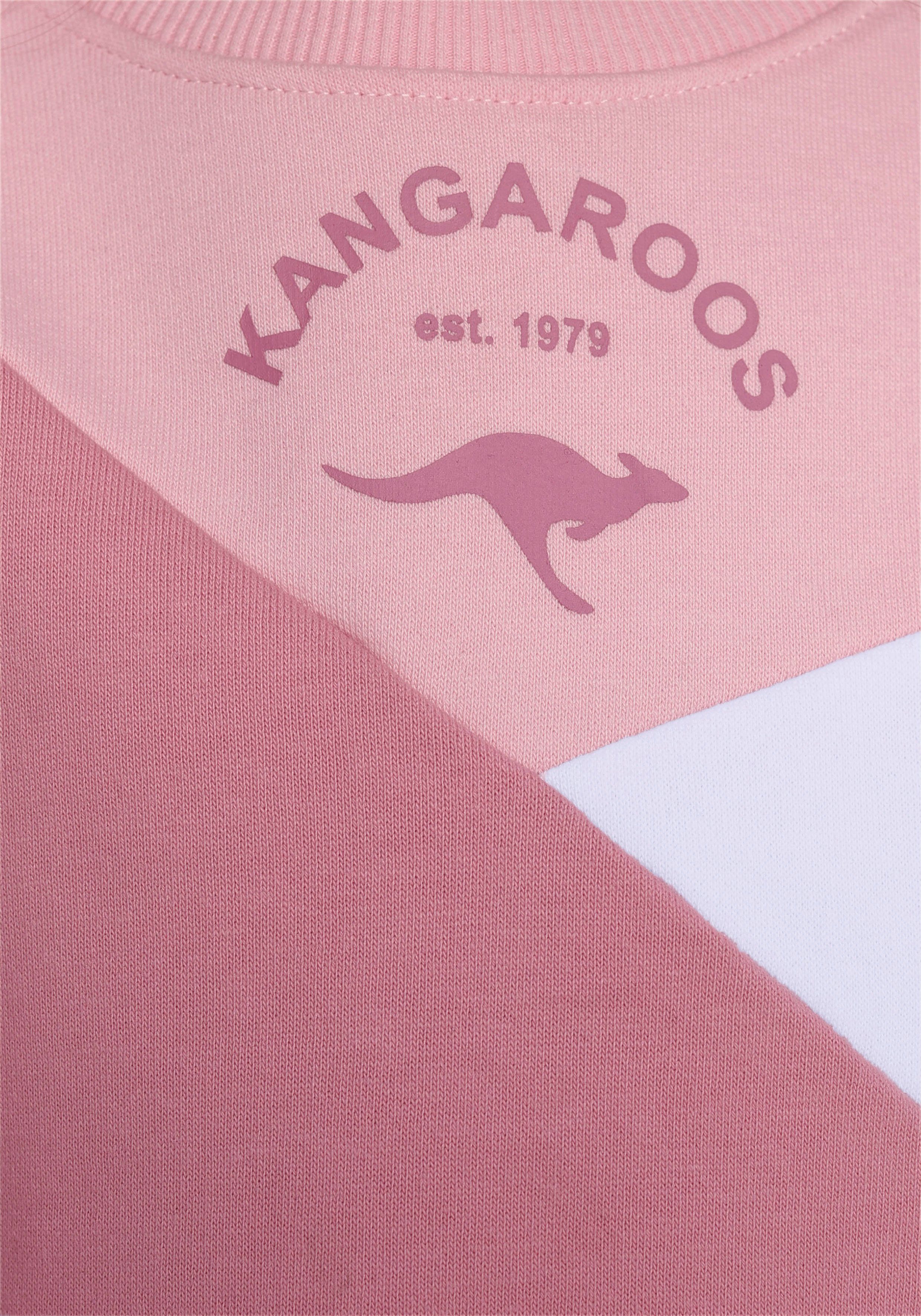 Sweatshirt KangaROOS weiter Form in